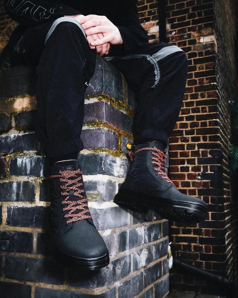 Dr Martens Combs II Dual Lær Fritidsstøvler Herre Svarte | Norge 342OKI